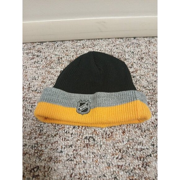 Reebok Center Ice Collection One Size Fits All Pittsburgh Penguins Winter Beanie - Picture 5 of 7